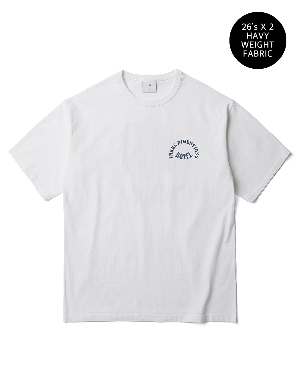 THREE DIMENSIONS HOTEL TEE (OFF WHITE)